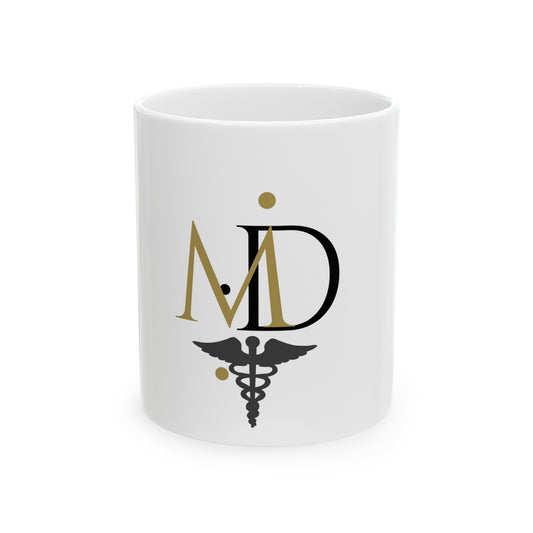 M.D. - Coffee Mug with Medical Doctor Credentials