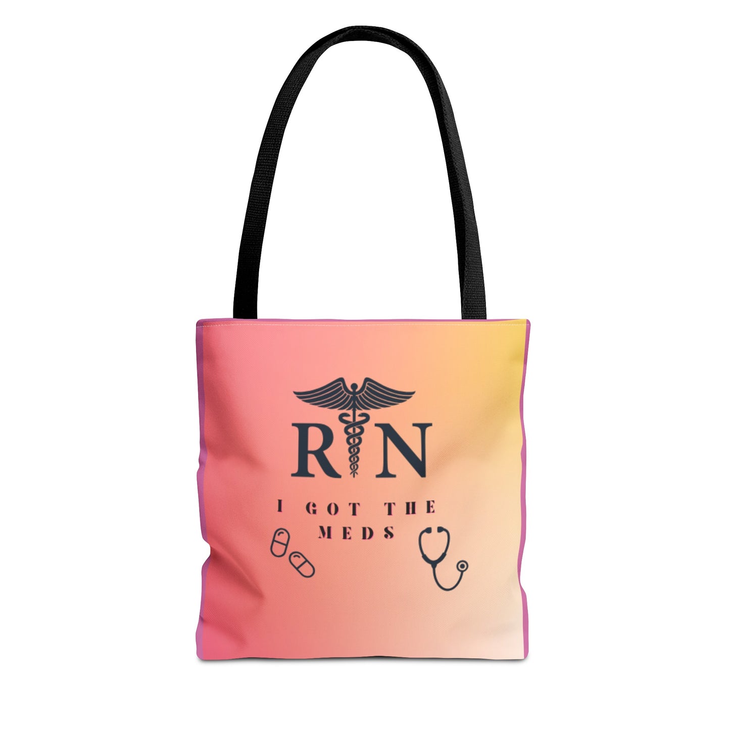 R.N.- Tote Bag with RN Credentials