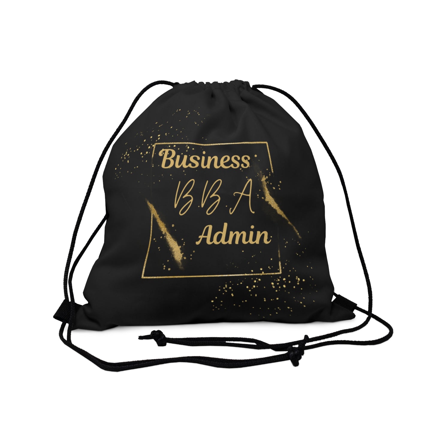 B.B.A- Drawstring Bag with Bachelor of Business Administration Credentials