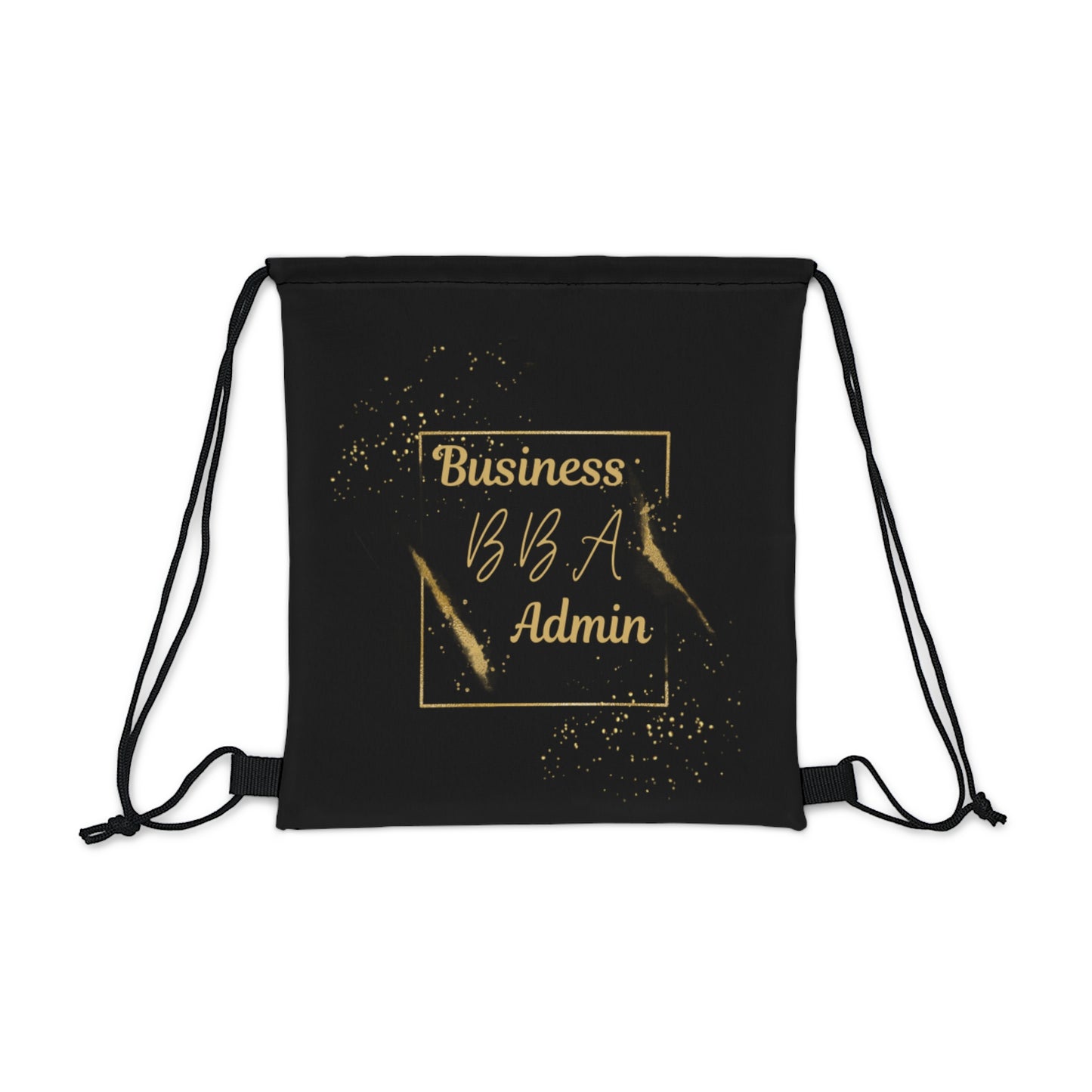 B.B.A- Drawstring Bag with Bachelor of Business Administration Credentials