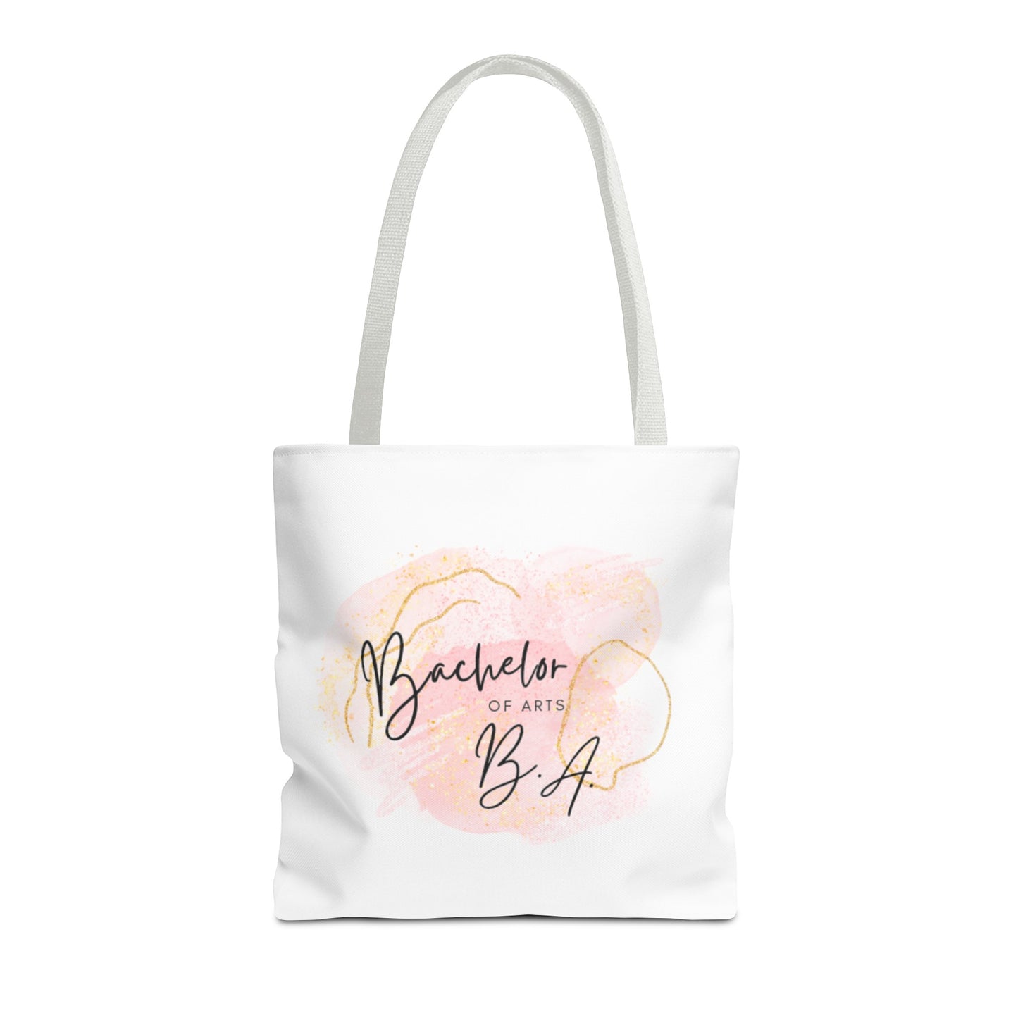 B.A. - Tote bags with bachelor of arts credentials