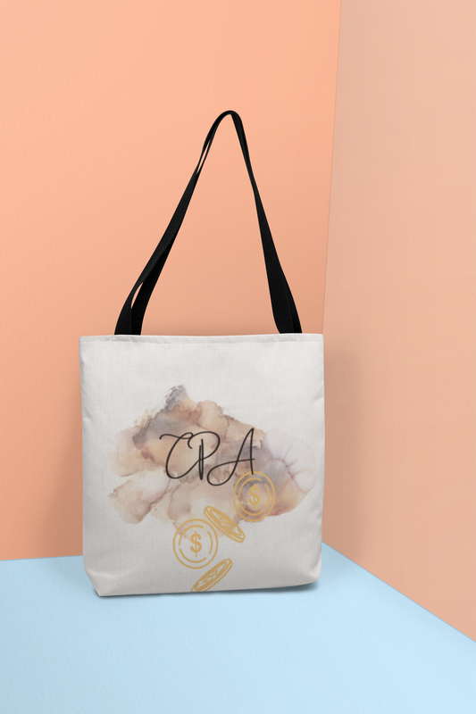 tote bag with credentials for financial advisors